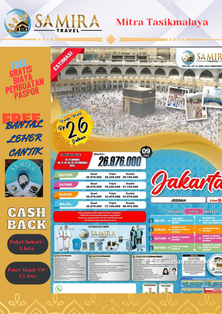 Paket Umroh Samira Travel 