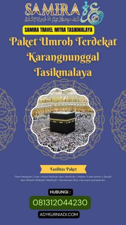 Paket Umroh Terdekat Karangnunggal Tasikmalaya